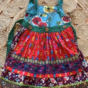 Matilda Jane apron dress size 6